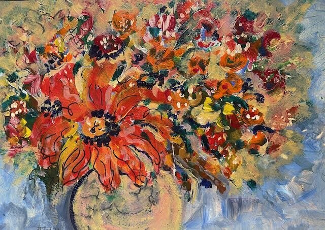 Tumbling Dice Painting