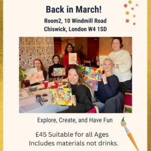 Chiswick Sip and Paint art class